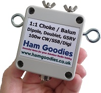 1:1 Choke Balun from Ham Goodies